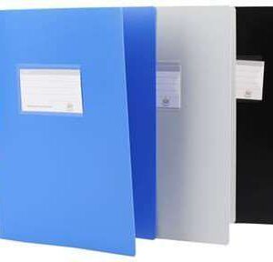 DRING FILE ( WITH STOPPER+NAME CARD+SIDE POCKET)